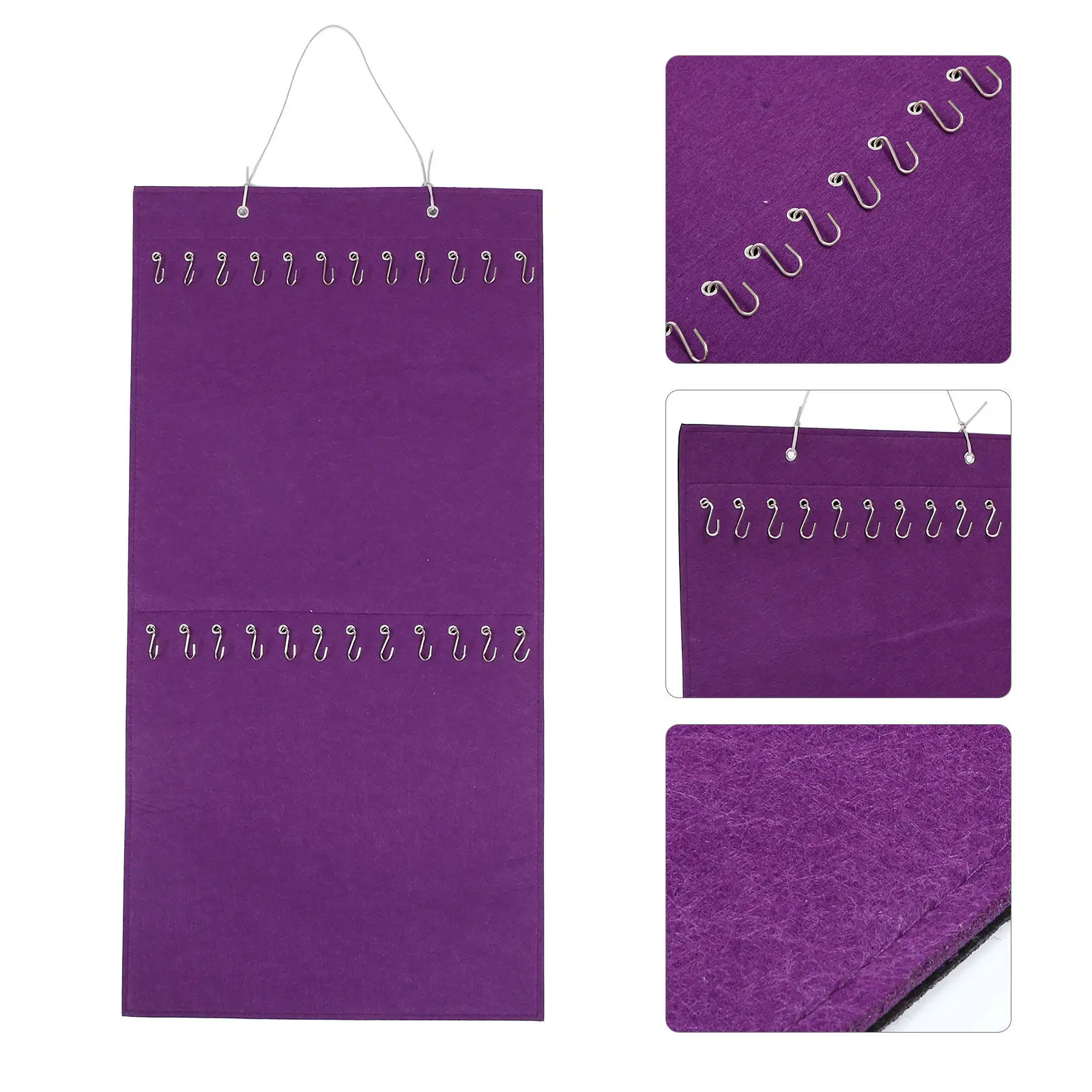 

Набор из 1 шт. Долговечный износостойкий подвесной органайзер для хранения аксессуаров для волос, сумка-органайзер на дверь для домашнего декора