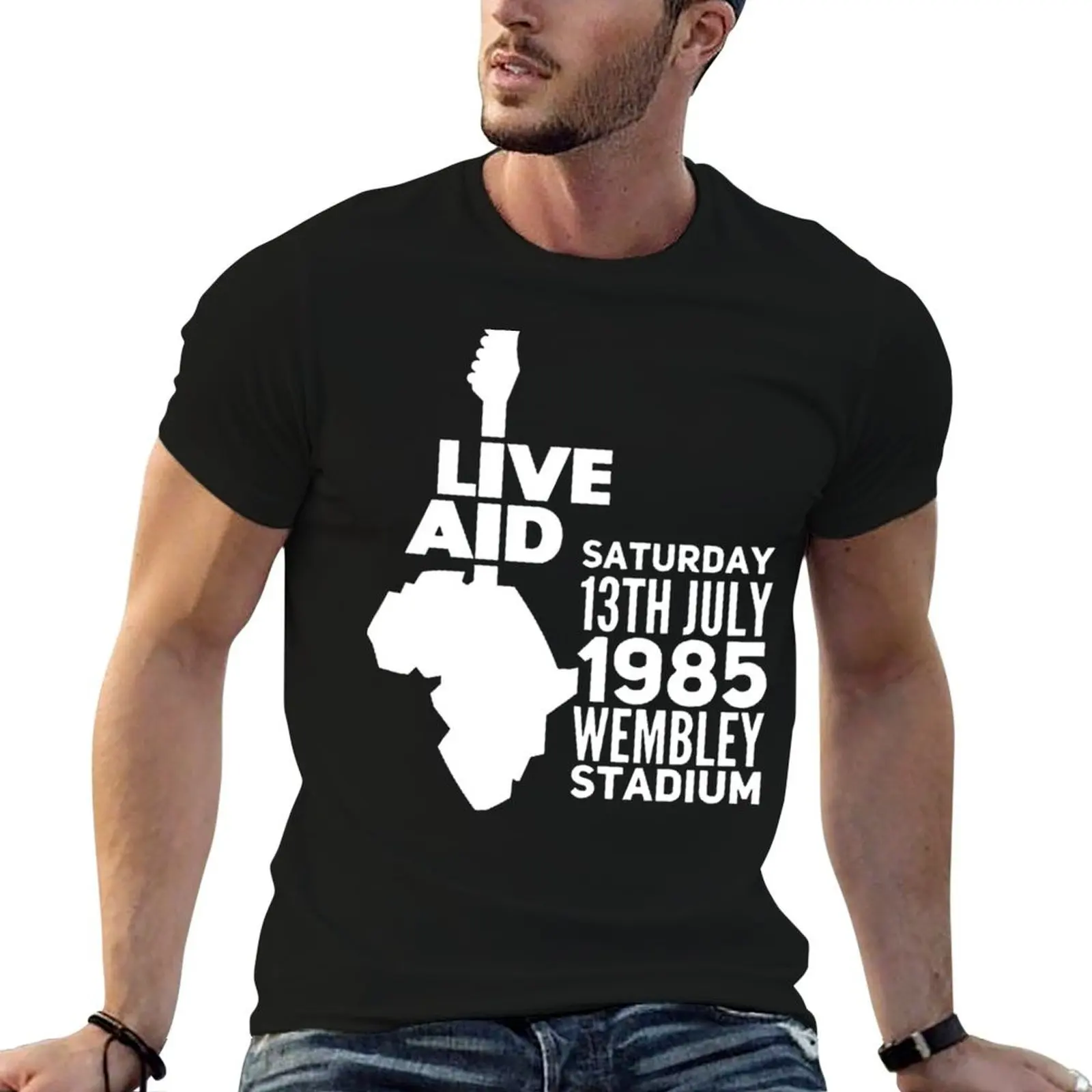 Футболки с концертом рок-музыки 1985 года, футболки Queen Essential, мужские хлопковые мягкие футболки, дизайнерская футболка