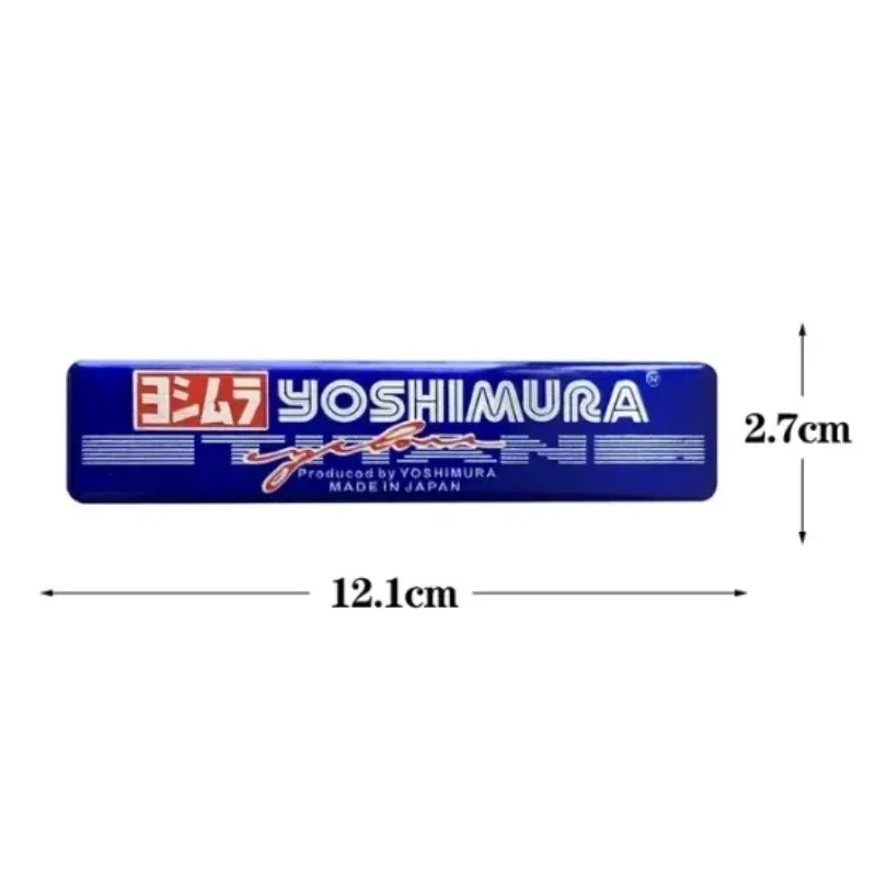 Motorcycle stickers Exhaust Pipe Decoration 3D Stickers For Suzuki Yamaha Honda Kawasaki Heat Resistant Decals Cafe Racer Moto image 4