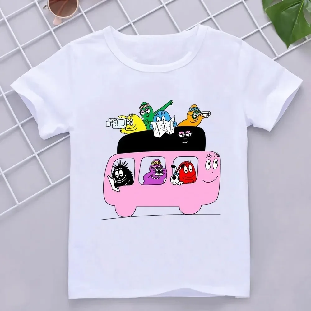 Cartoon Pomni T-Shirts Children The Amazing Digital Circus Short Sleeve Boys Girls Tops Print Casual Streetwear Spring Summer