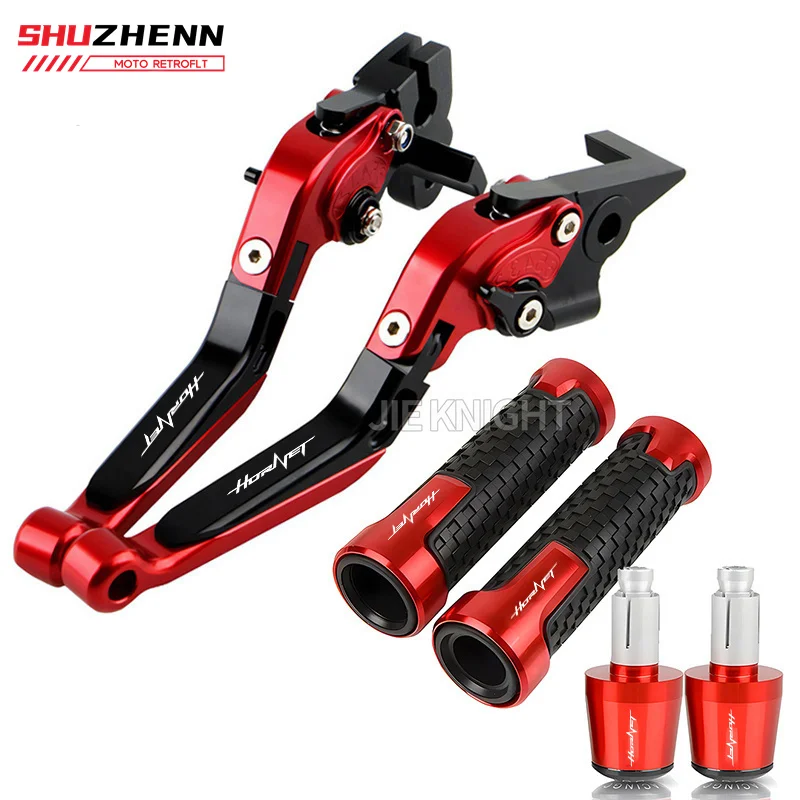 

Motorcycle Clutch Lever Brake Lever Handlebar Grips Ends For CB600F Hornet 2007-2014 2008 2009 2010 2011 2012 2013