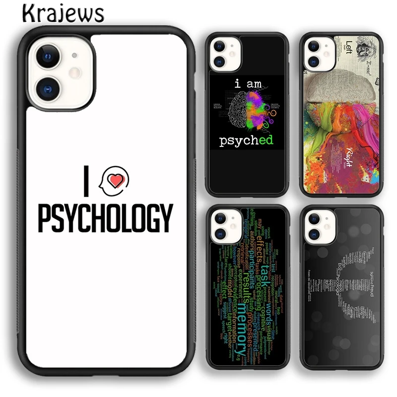 Awesome Psychologist Profession Psychology Phone Case Cover For iPhone 16 15 14 plus XS XR 11 12 mini 13 pro max