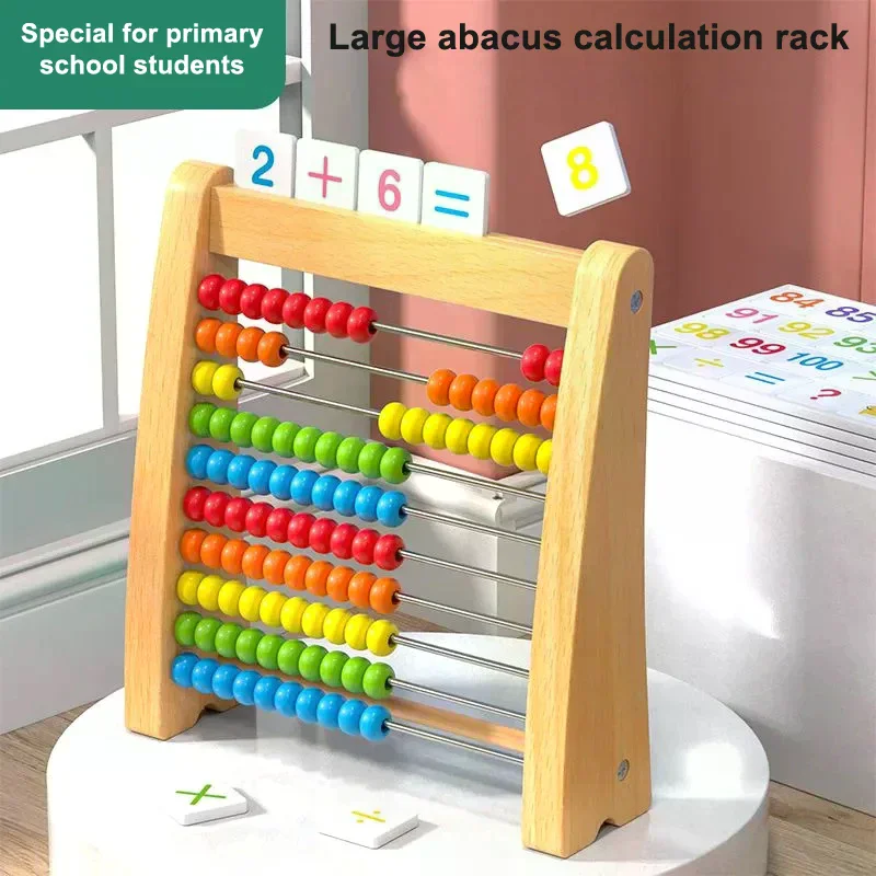 Abacus Counting Bead - Giocattolo di conteggio in legno, abaco