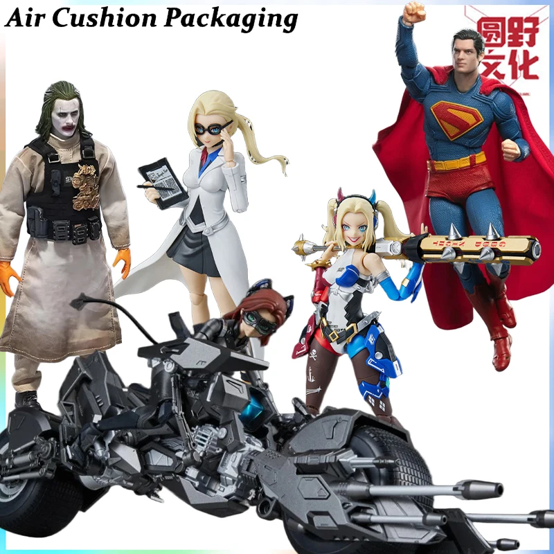 

YUANYE Round Field Genuine DREAMER Joker Harley Quinn Batman Science Fiction and Magic Dark Hero Action Figures Model Toys Gifts