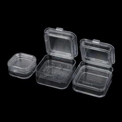 1pc Dental Tooth Box With Film Inside Membrane Tooth Implant Transparent Plastic Box Laboratory Tools