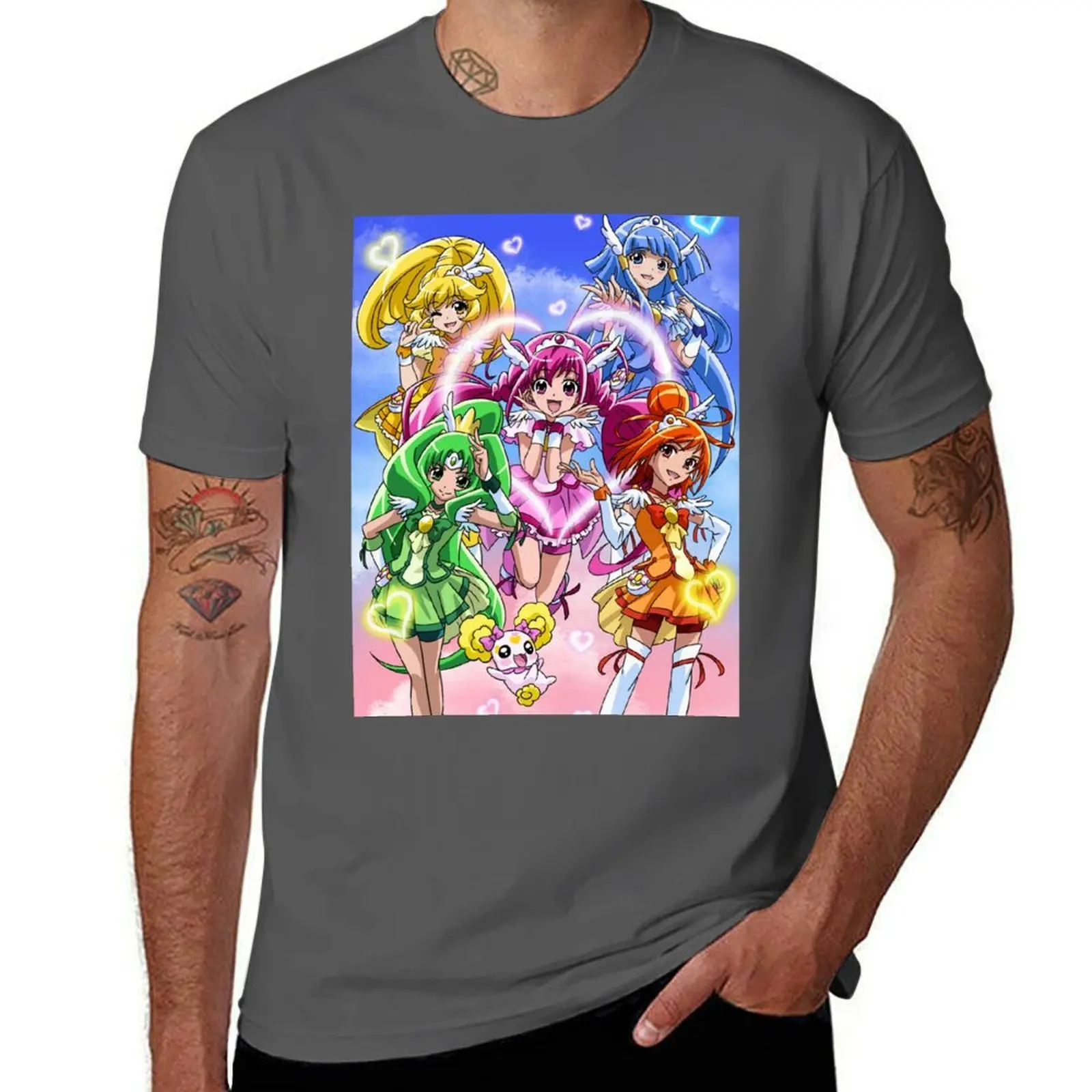 

precure smile T-Shirt Urban Style Print T-Shirt