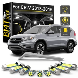 BMTxms 14Pcs Canbus LED Interior Light Bulb Kit For Honda CRV CR-V IV MK4 4 2013 2014 2015 2016 Dome Trunk Lamp Car Accessories