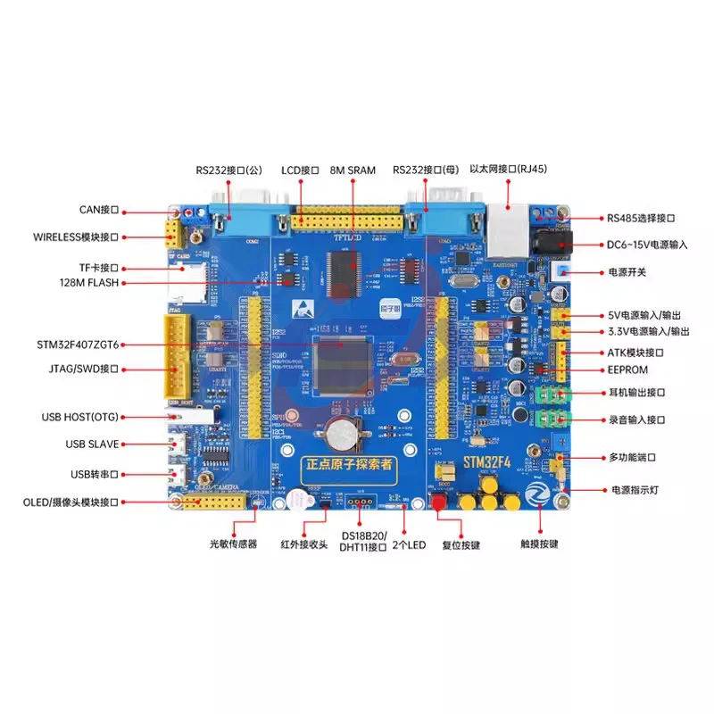 STM32F407ZGT6 development board embedded ARM learning kit for Zhengdian Atomic Explorer