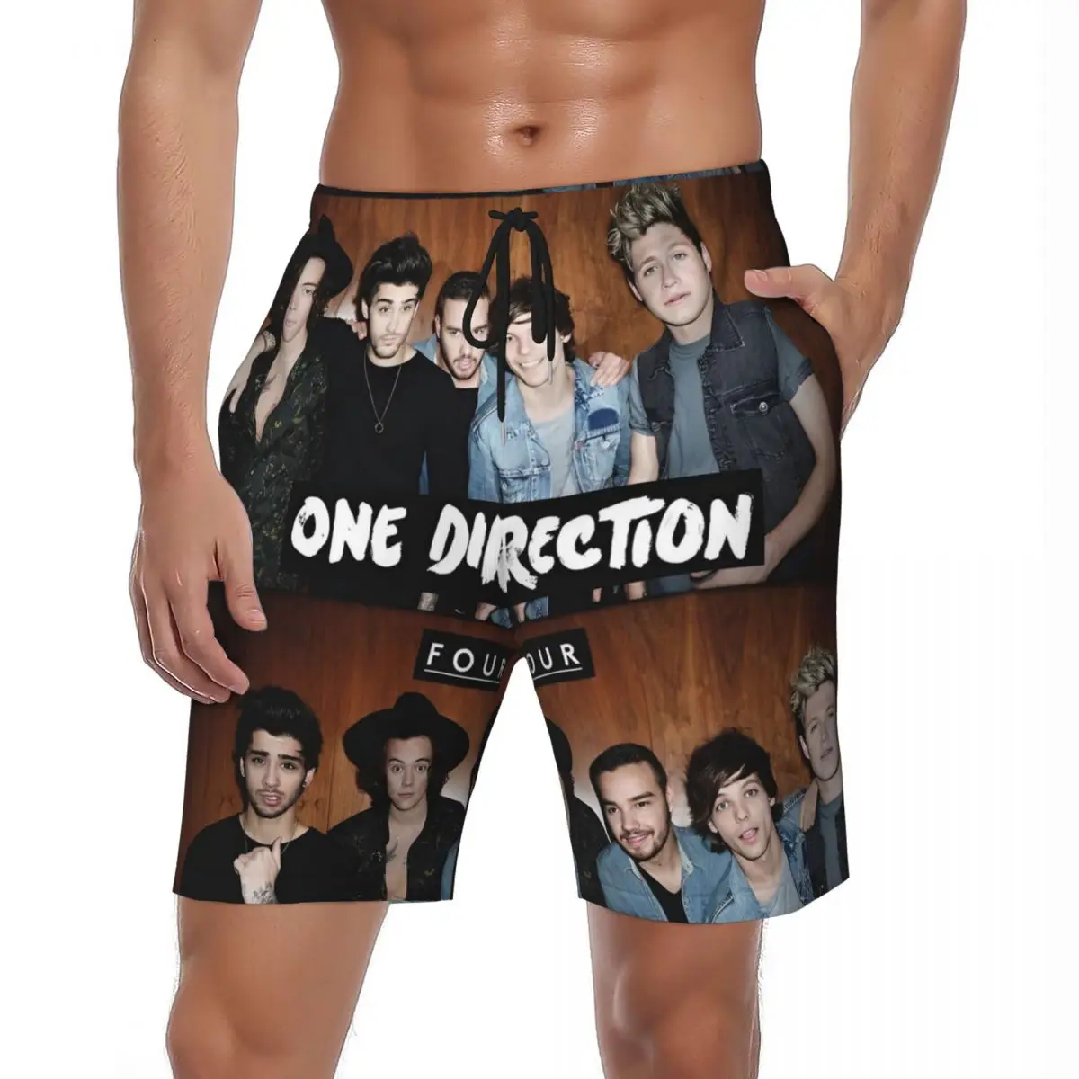 

Купальники O-ONE Band Direction Спортивные шорты Летние английско-ирландские пляжные шорты для мальчиков Мужские быстросохнущие плавки для бега