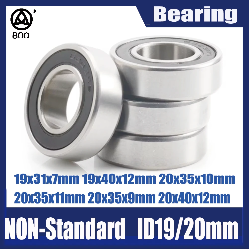 4PCS Non-standard Ball Bearing 19*31*7mm 19*40*12mm 20*35*10mm 20*35*11mm 20*35*9mm 20*40*12 mm RS 2RS ZZ