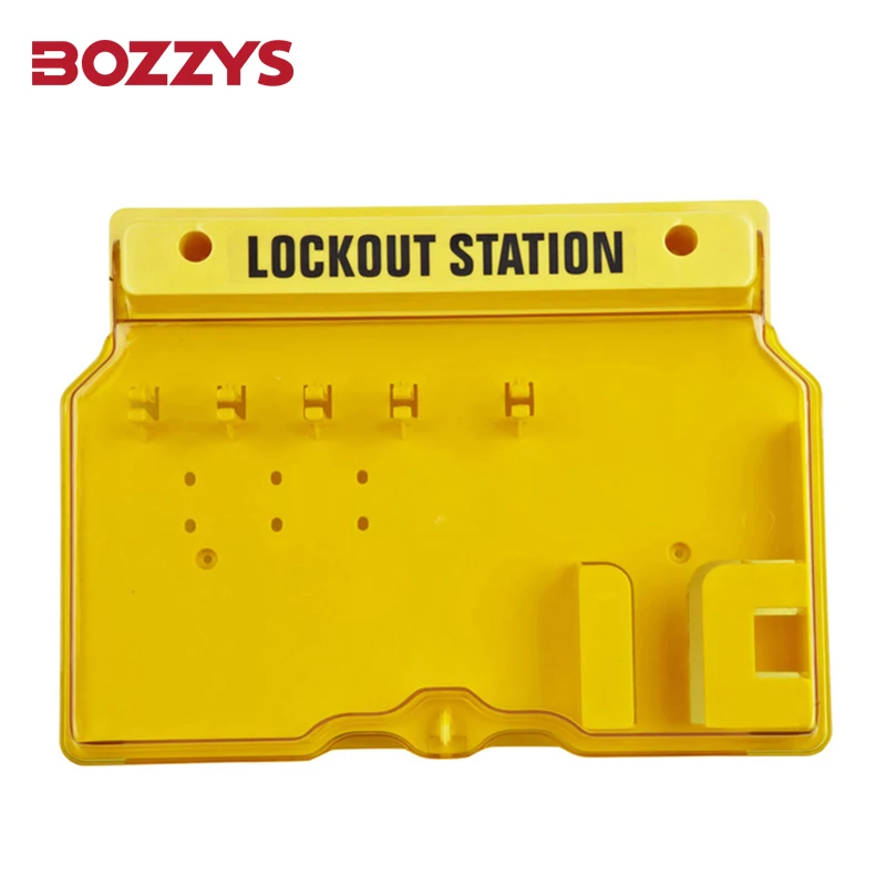 Imagem -02 - One-piece Design Durável Lockout Station Board Uso para Gerenciamento Visualizado Trava Armazenamento