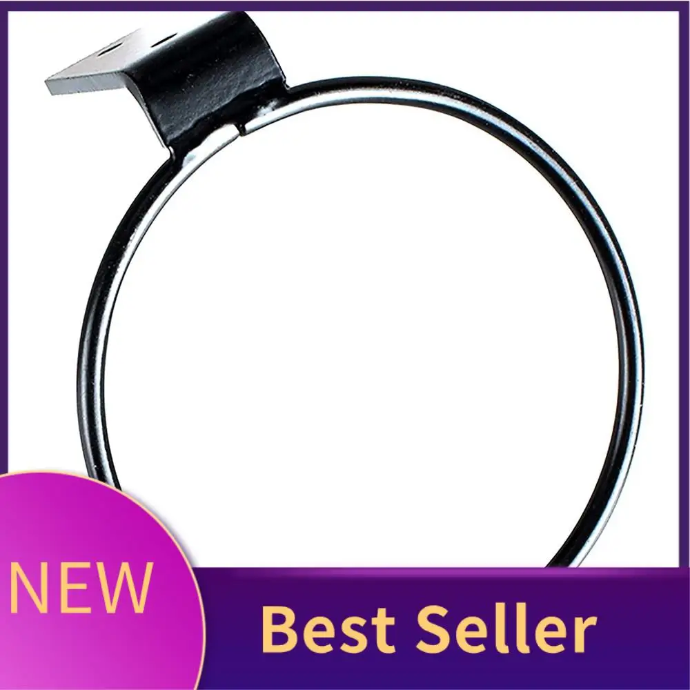 

ABLU-Flower Pot Holder Ring 6 Inch Wall Mounted Metal Plant Hanger Hook Wall Bracket For Flower Pot