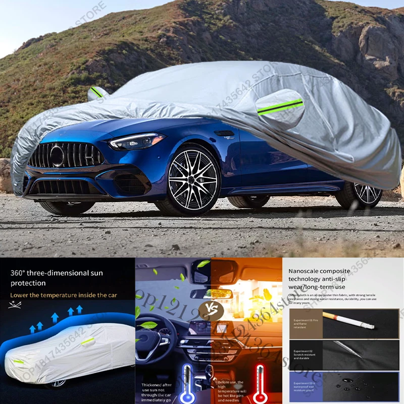 Full Car Cover Compatible with BMW 3 Series 2019-2025 G20 All-Weather Outdoor Protection Sun UV Rain Dust Proof