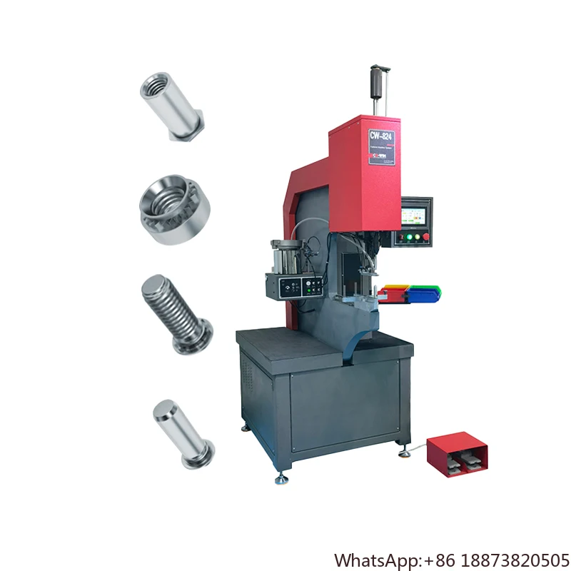 618 Plus Fastener Insertion Machine with Automatic Feeding and Riveting Functions