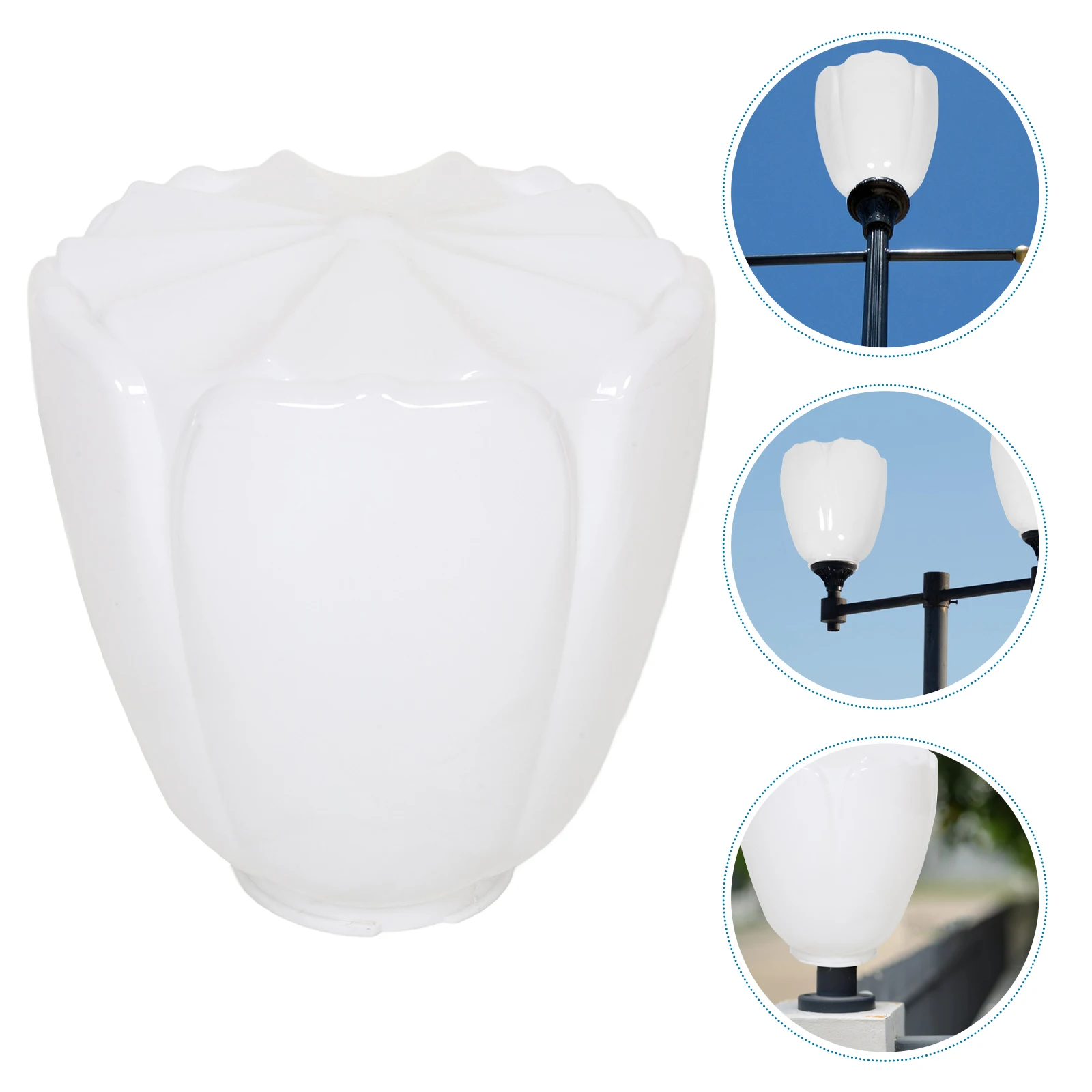 Light Bulb Cover Lamp Shade Porch Light Shade Acrylic Lighting Fixture Replacement Cover For Ceiling Wall Fixtures Lamp