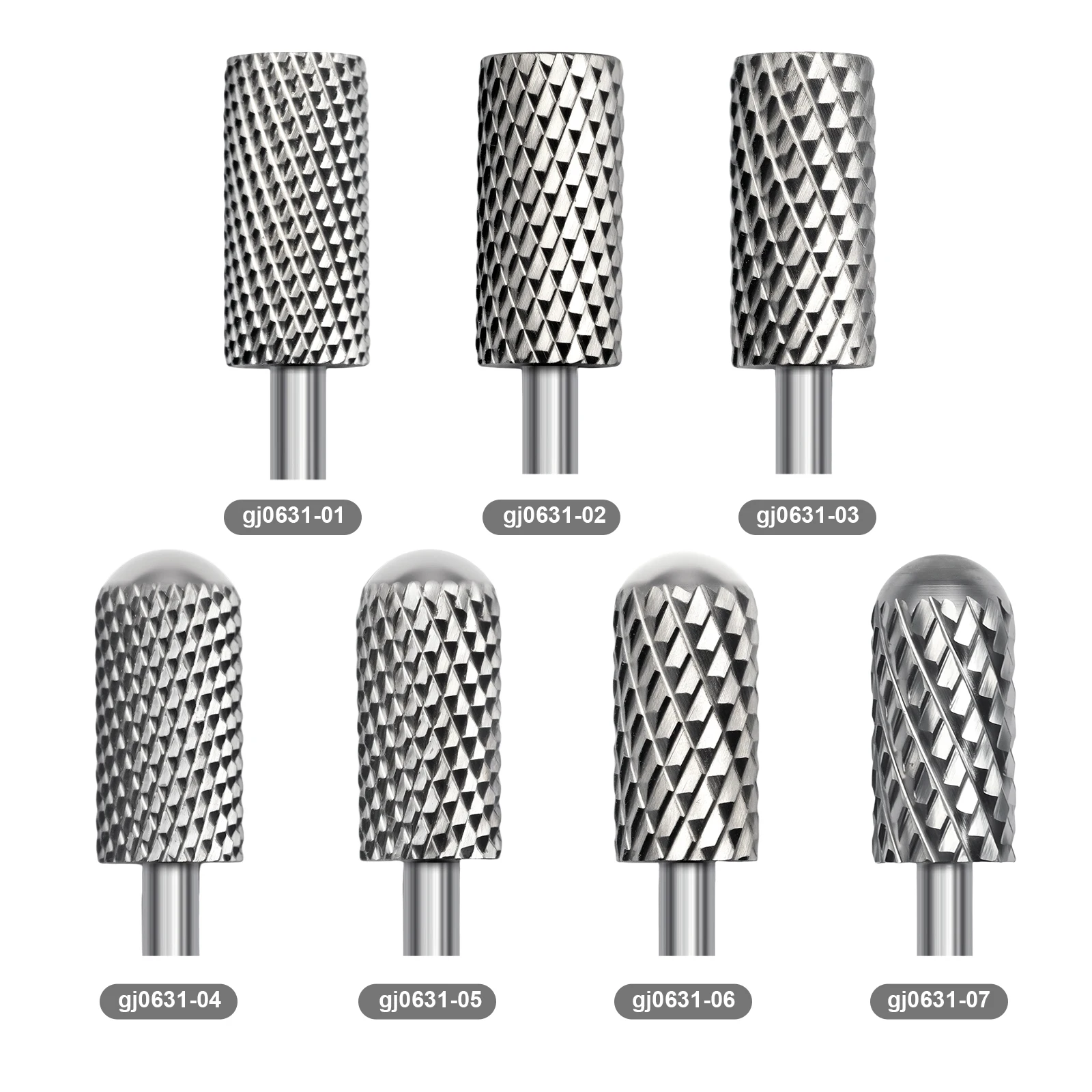 

1pcs Sliver Nail Drill Bits Milling Cutter Carbide Nail Tools For Electric Nail Drill Manicure Machine Pedicure Nail Files Acces