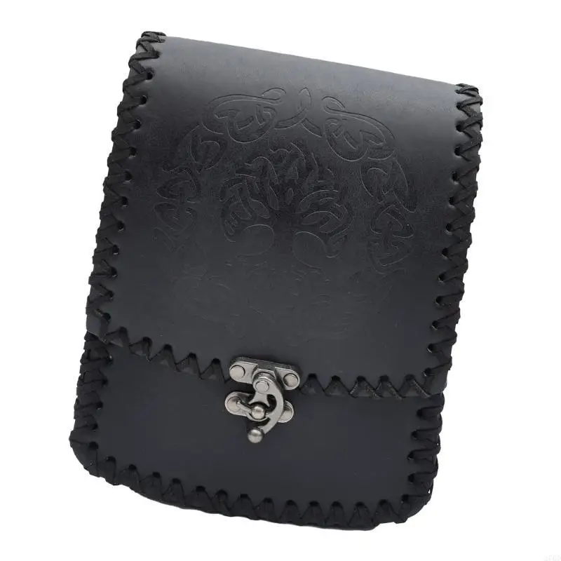 

270D PU Leather Belt for Adult Medieval Coin Purse Change Purse Belt Bag Cosplay Coin Small Waist Bag