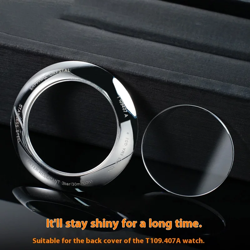 

Sapphire Mirror Watch Accessories for Tissot T109.407A Rear Cover Mirror Sapphire Glass Mirror Watch Mask Accessories