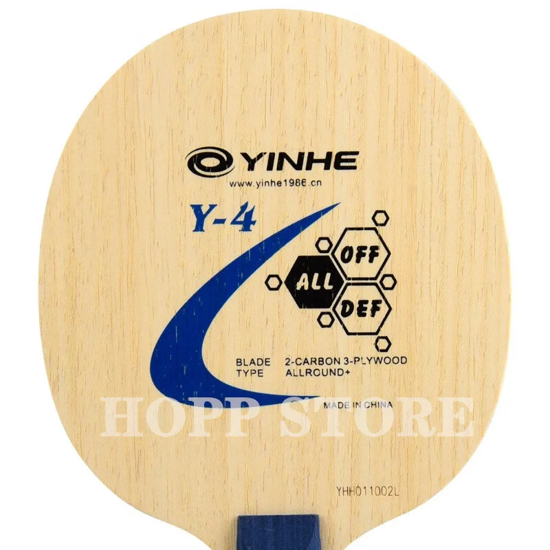 Ostrze do tenisa stołowego YINHE Y4 Carbon alloround Original Galaxy YINHE Ping Pong Bat wiosło