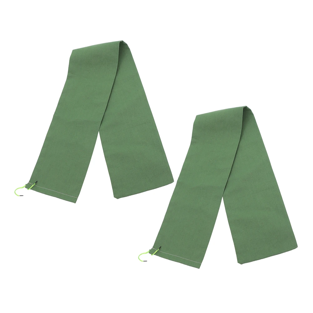 

2pcs FloodControlSandbags ReusableAbsorbentCanvas LongDesign EmptyBarrier Waterproof HomeProtection SafetyCone