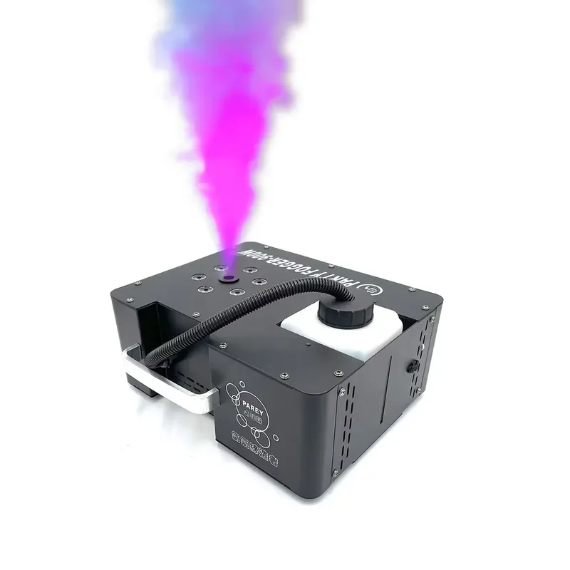900W Mini Ceiling Fog Machine Small Vertical Smoke Machine with DMX512 for Small Party Show Disco