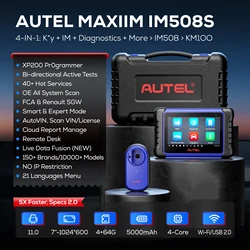Autel MaxiIM IM508S XP200 IMMO Programming Diagnostic Tool OBD2 Auto Automotive Scanner All-in-One Key Programmer PK IM608