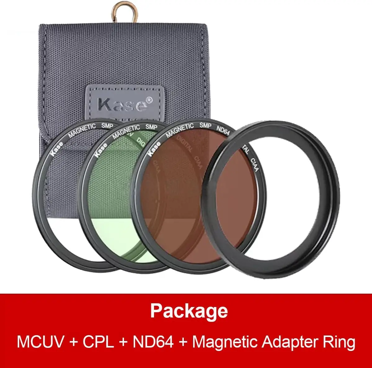 Kase Wolverine Magnetic Filter Kit UV/CPL/ND64 for Sony ZV-1, RX100 Series/for Ricoh GR II II view 3
