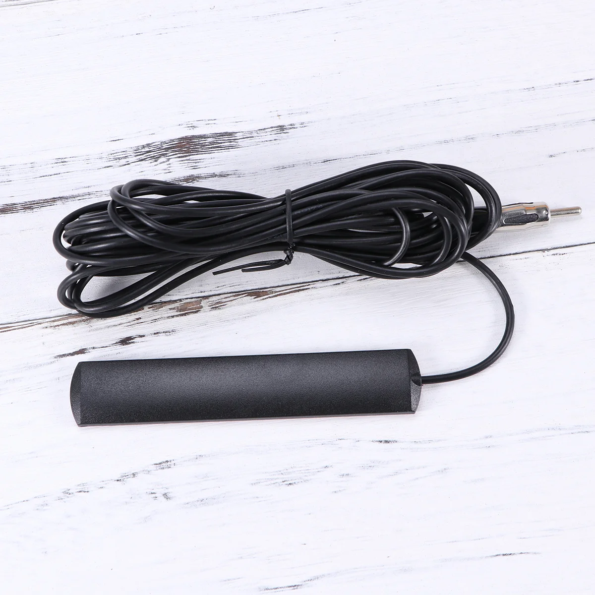 

ANT-309 Universal Auto Car Radio FM Antenna Signal Amp Amplifier Marine Car Vehicle Boat RV Signal Device (Black)