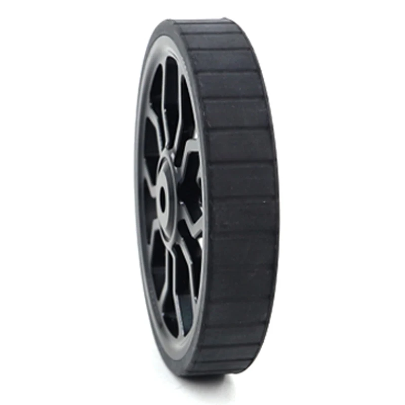 ZUKKA Black 80mm Lightweight Easywheel for Brompton Birdy Folding Bike Accessories Aluminum Alloy Bearing Push Wheels