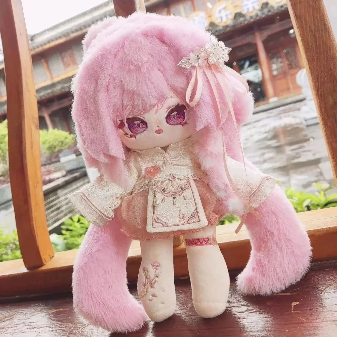 

Stuffed 25cm Game Honkai Impact 3 Elysia Plush Cosplay Dress Up Cotton Doll Toys Gifts for Friend Holiday Gifts