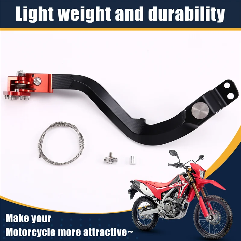

Classic-Adjustable Length Forged CNC Rear Brake Lever Brake Pedal For Honda CRF250L /LS / Rally 2021-2024