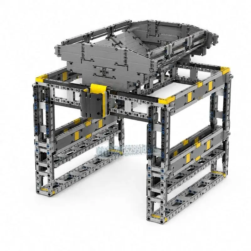 1062PCS MOC Hopper Silo 2.0 Technical Model Custom Puzzle Industrial Architecture DIY Assembly Building Blocks Educational Toy