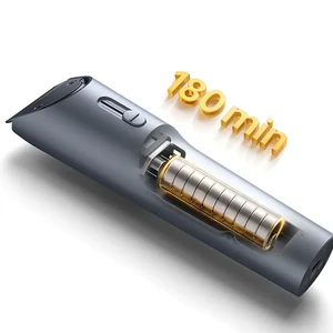 Mijia Kablosuz Saç Kesme Makinesi, 2 erkekler için, elektrikli tıraş bıçağı, alaşım, titanyum, IPX7, burun saç düzeltici, favoriler, faks, wi-fi makinenin en büyük satışlarından 12'si, saç-xiaomi-no. 10