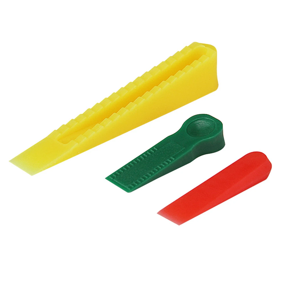 100Pcs Reusable Wedges Porcelain Ceramic  Tile Ceramic Level Spacer Home Decoration  Filling Tiling Tool