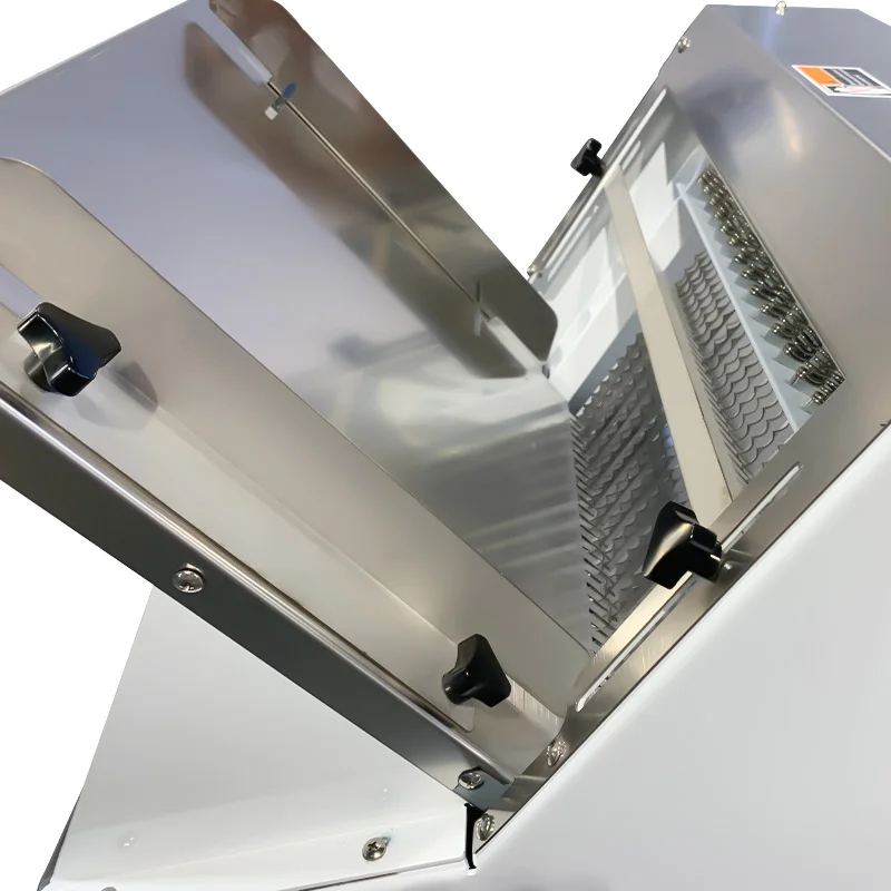 

Popular product Commercial Bakery Equipment Stainless Steel Electric Bread Slicer Machine with 10mm 37 Blades