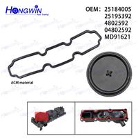 1/2PCS 25184005 Oil Separator Diaphragm Membrane Gasket Membrane For Chevrolet Captiva C100 C140 2.2 J300 2.0 25195392 4802592