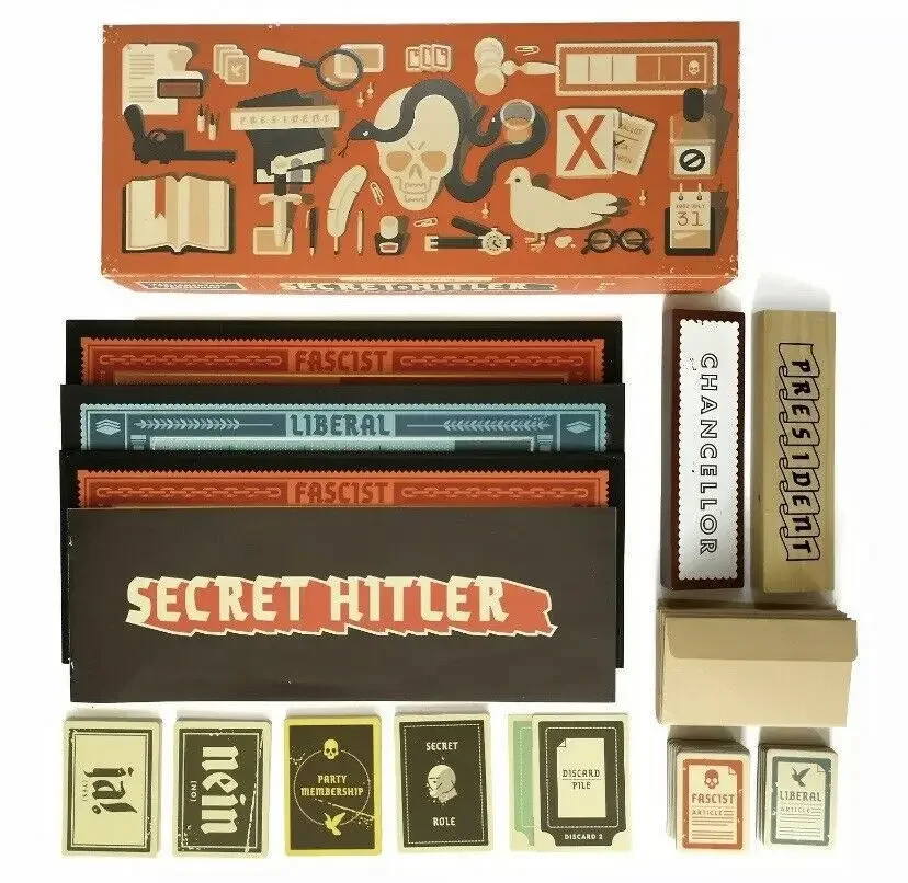 Secret Hitler Board games adults party games 2-8 people Birthday holiday party game Interesting puzzle playing