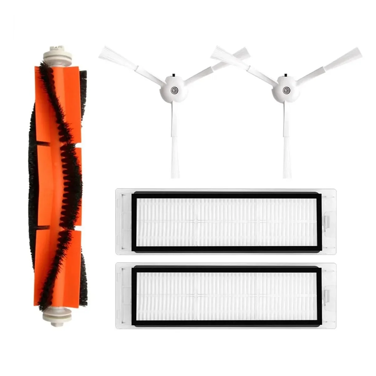 สําหรับ Xiaomi Xiaowa Lite C10 / C102-00 เครื่องดูดฝุ่นหุ่นยนต์ลูกกลิ้งแปรงด้านข้าง HEPA FILTER เปลี่ยนอุปกรณ์เสริม