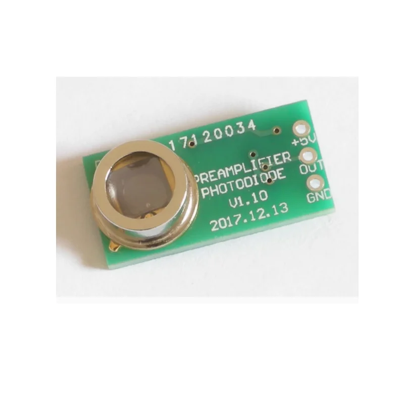 

Photodiode amplification module, light intensity detection module, illumination