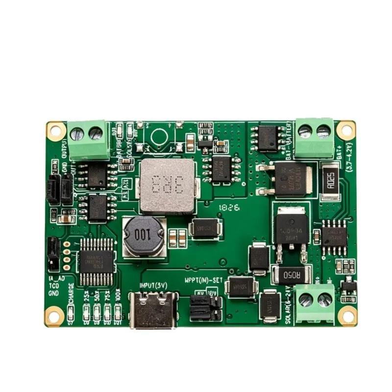 Super Sale MPPT 30W Solar Charger Control Board DC5-24V 2A Solar Panel Regulator Module Type-C for 3.7V 18650Lithium Battery C