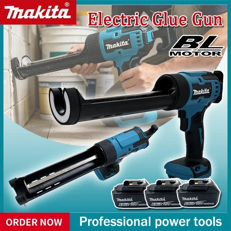 Makita Cordless Electric Glue Gun Multifunctional Electric Caulking Gun Portable Glue Filling Sealing Power Tool For 18V Battery