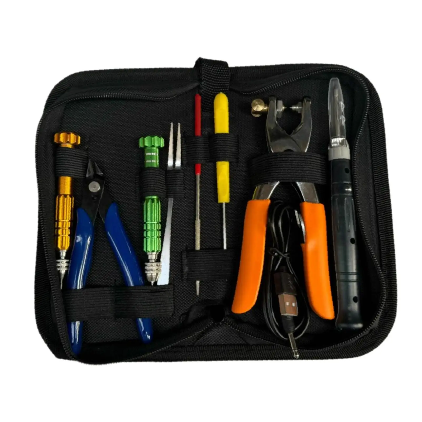 

Portable Stringing Tools Nylon Clamp Wire Cutter Set for Badminton Tennis Racket Restring and Repair Hooks