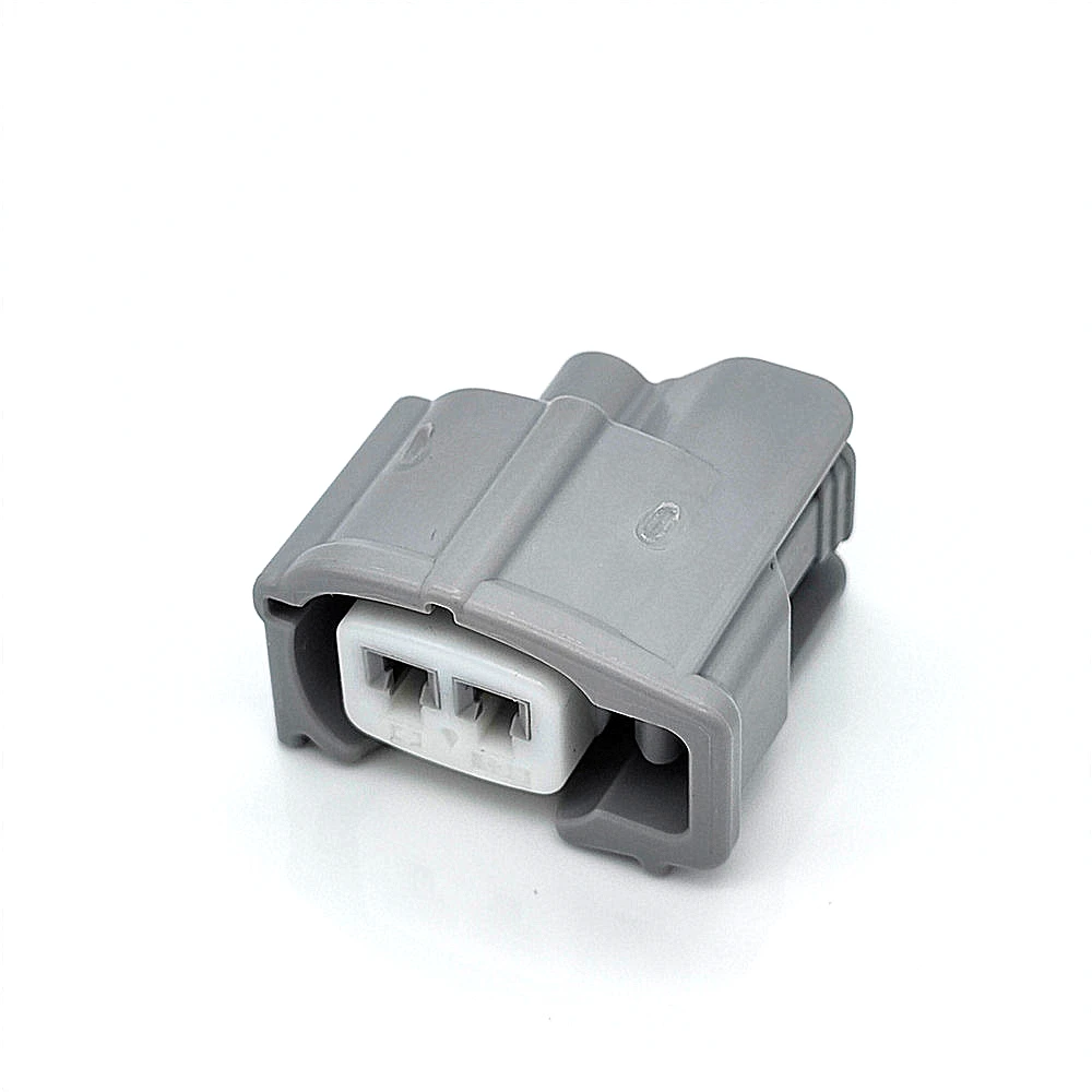 6189-0611 2Pin Waterproof Automotive Connector Female TS Sealed Series 2.3mm PBT Gray for Toyota Fuel Injector Wiring