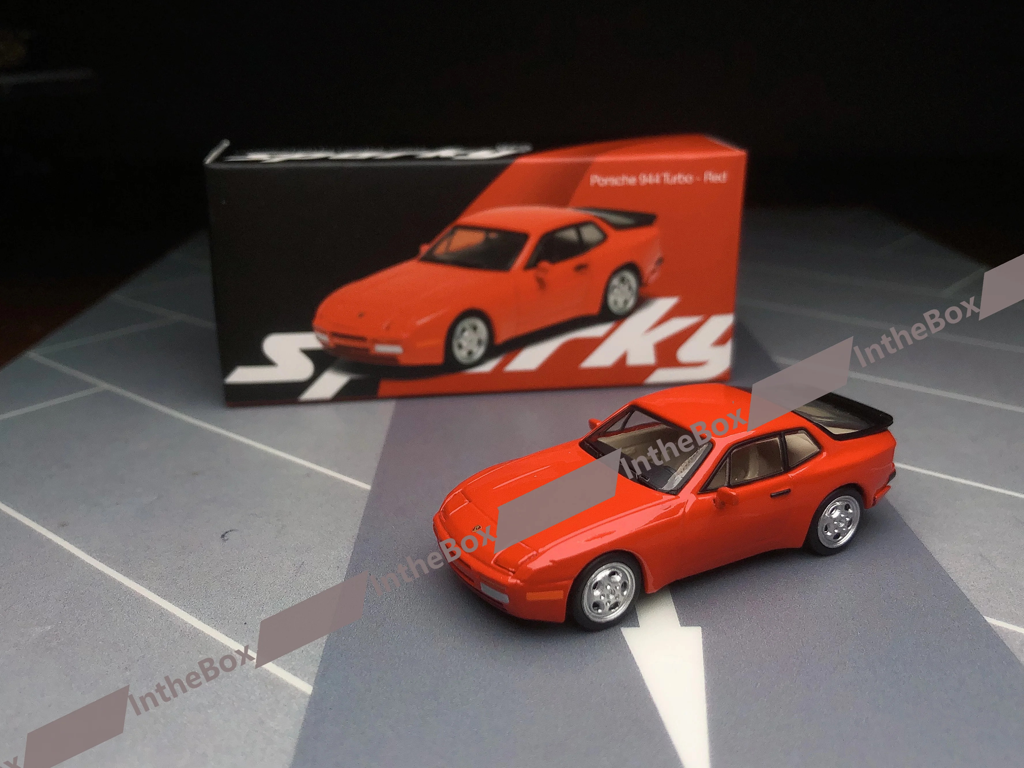 

Sparky 1/64 944 Turbo Red HONG KONG TOYCAR SALON 2024 Exclusive Diecast Model Car Collection Limited Edition Hobby Toys