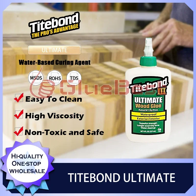 Titebond Ultimate Curing Agent Food Safe Adhesive for Wood Leather and Fish Crafting Ideal for Kids Contact Original Product