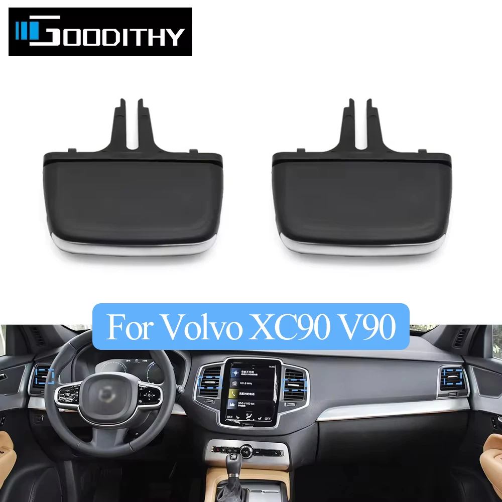 

​Car Dashboard Front Rear Air Conditioner AC Vent Grille Outlet Tab Clip Slider Repair Kit For Volvo XC90 2015-2024