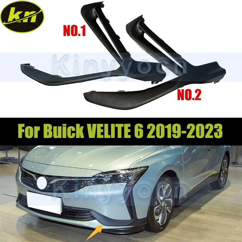 

Front Bumper Fog Light Fog Cover Trim For Buick VELITE 6 2019-2023 Fog Lamp Cover Bezel Replacement