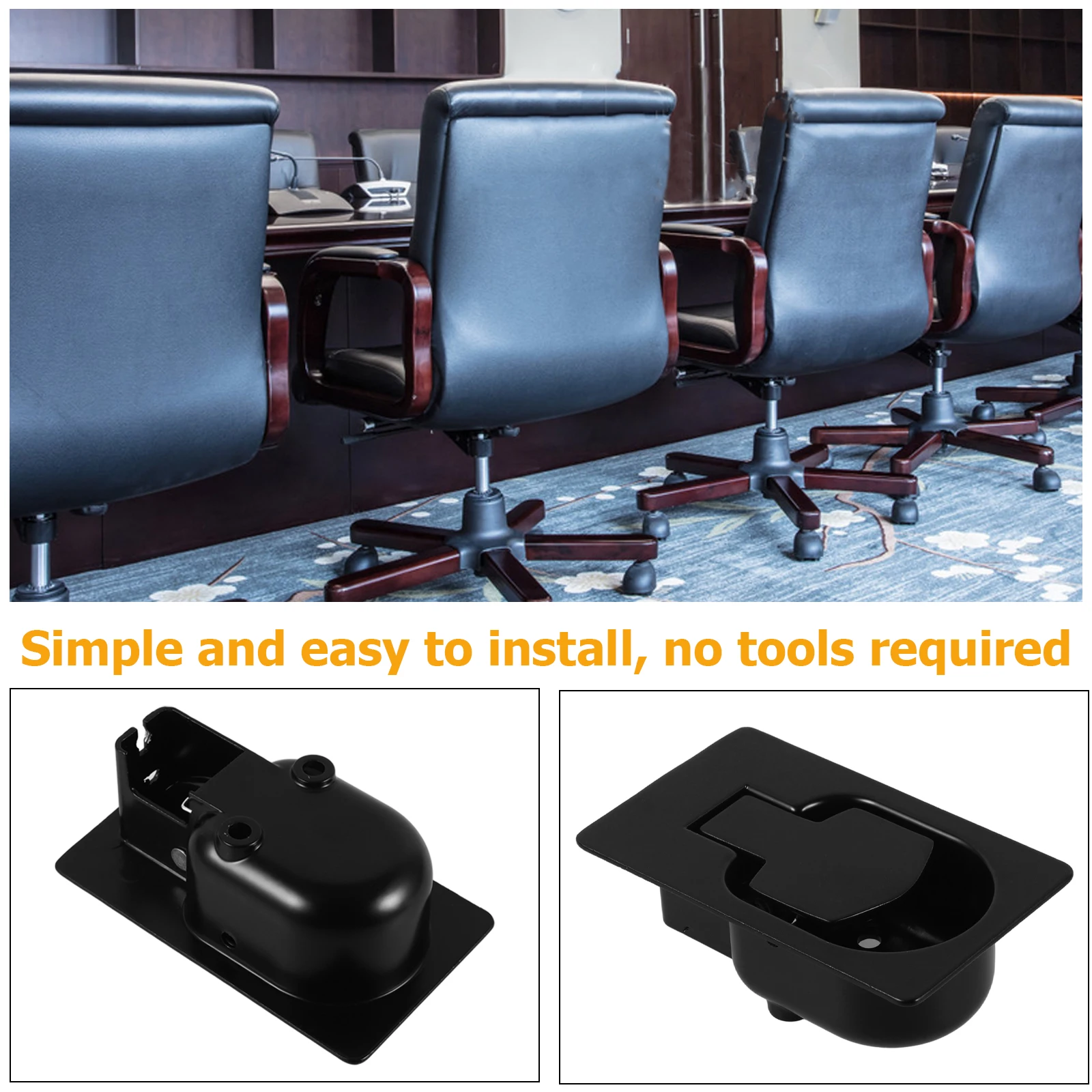Sofa Buckle Replacement Parts Aluminum Alloy Recliner Pull Handle Furniture Chair Lever Adjust sofa handle metal parts