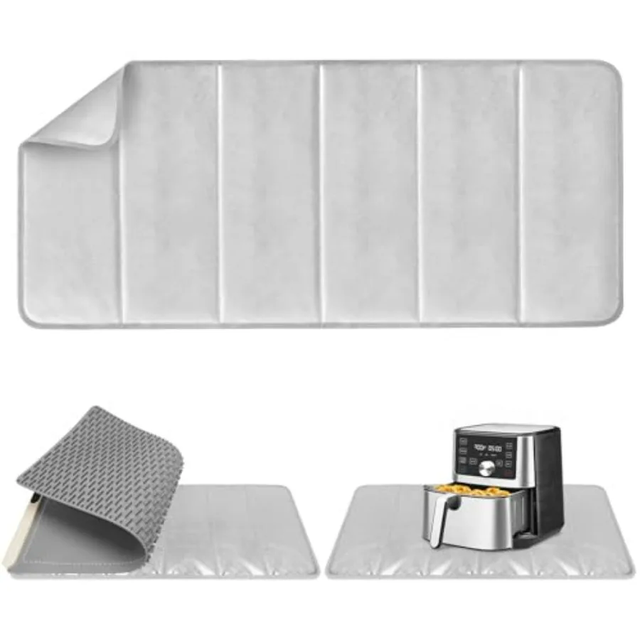 

FYY Heat-Resistant Mat for Food Warming Mats 35.4×15.4 inch Tables Protected Up to 50 Temperature Block Foldable and Space-Savi