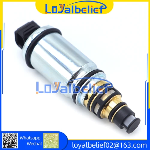 Imagen 2 del producto LY-54 1 Uds válvula de Control de solenoide electrónica de compresor de CA para KIA K3 K4 K5 Hyundai IX35 Santa fe Sonata 97674F